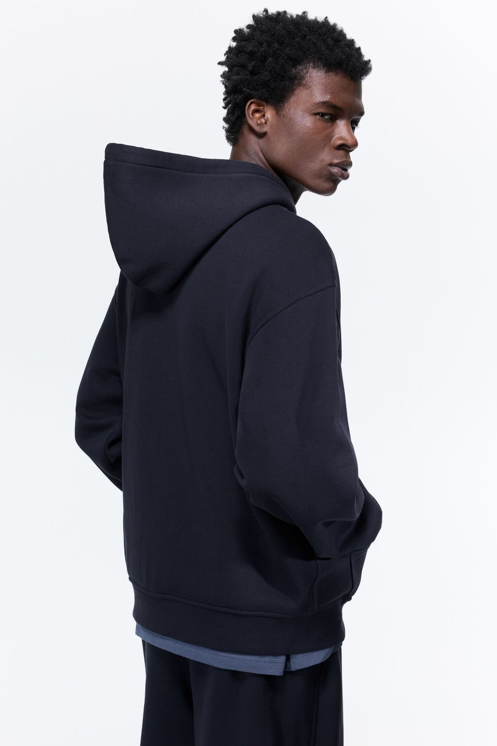 Chaqueta sudadera con capucha Loose Fit - H&m фото 11