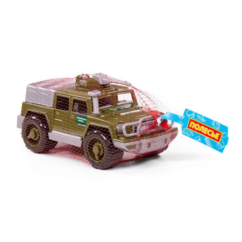 Автомобиль-джип пограничный Разведчик с 1-м пулемётом (РФ) - Полесье фото 7