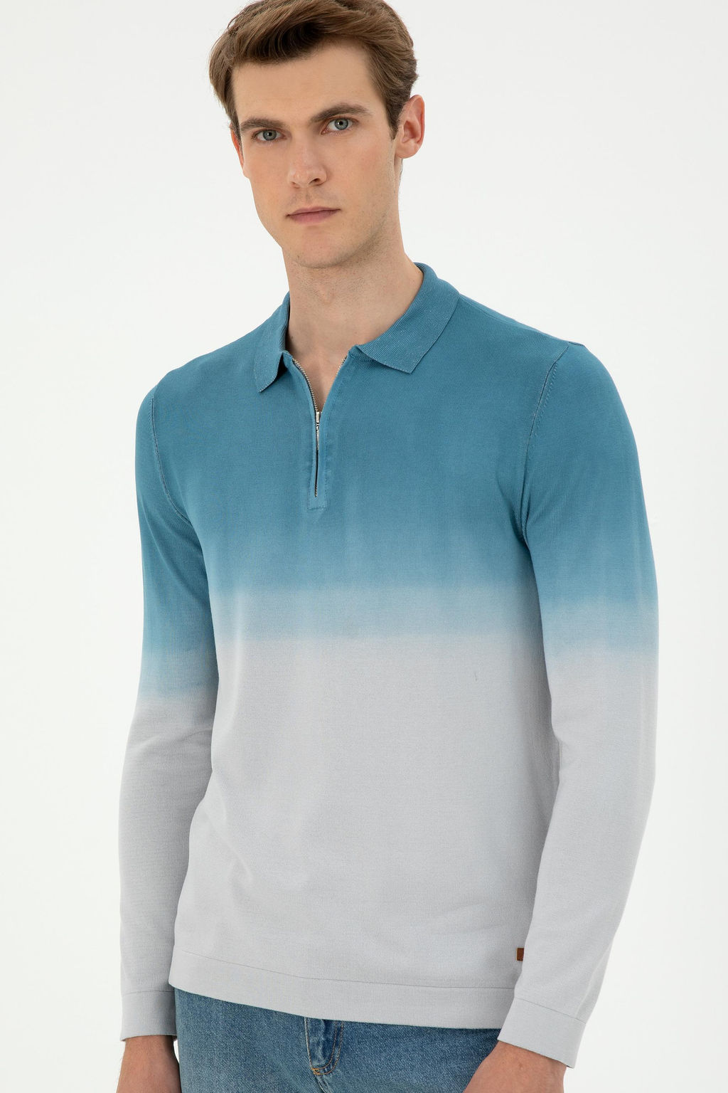 Мужской серый свитер Дополнительная скидка 11% в корзине - U.s. polo assn фото 10