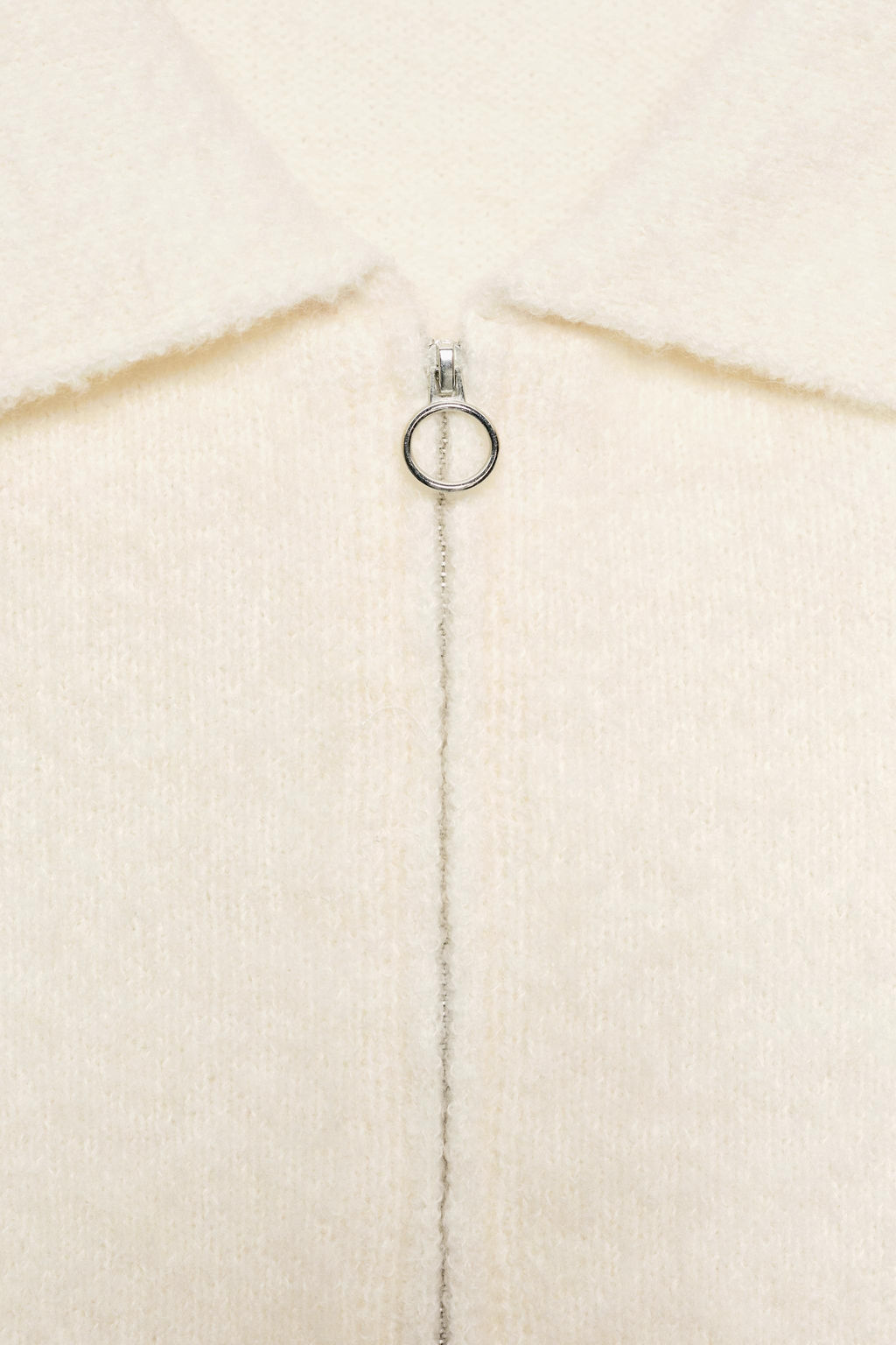 ZIP-UP LAPEL TOP - Zara фото 8