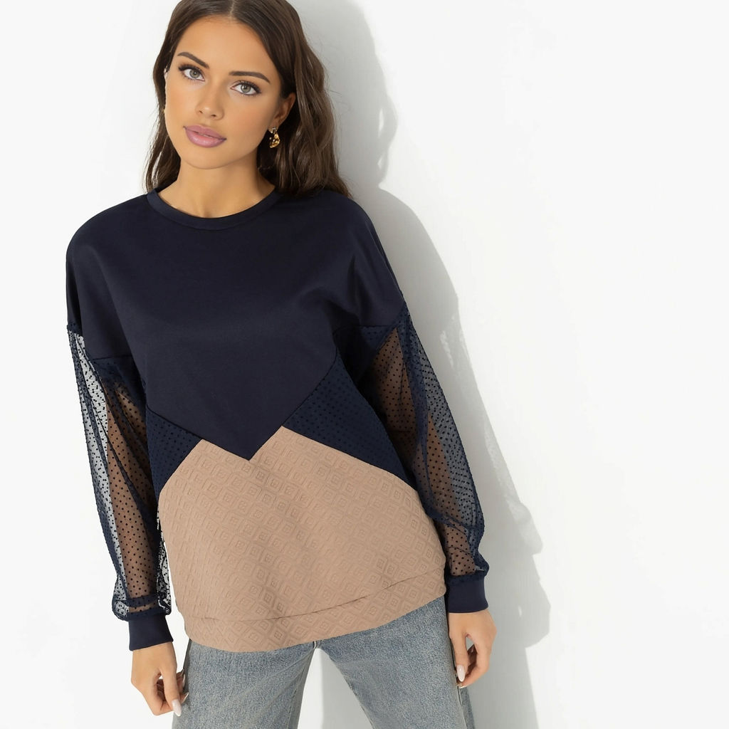 Свитшот свободного кроя, Любимый образ (small peas) - Charutti фото 7