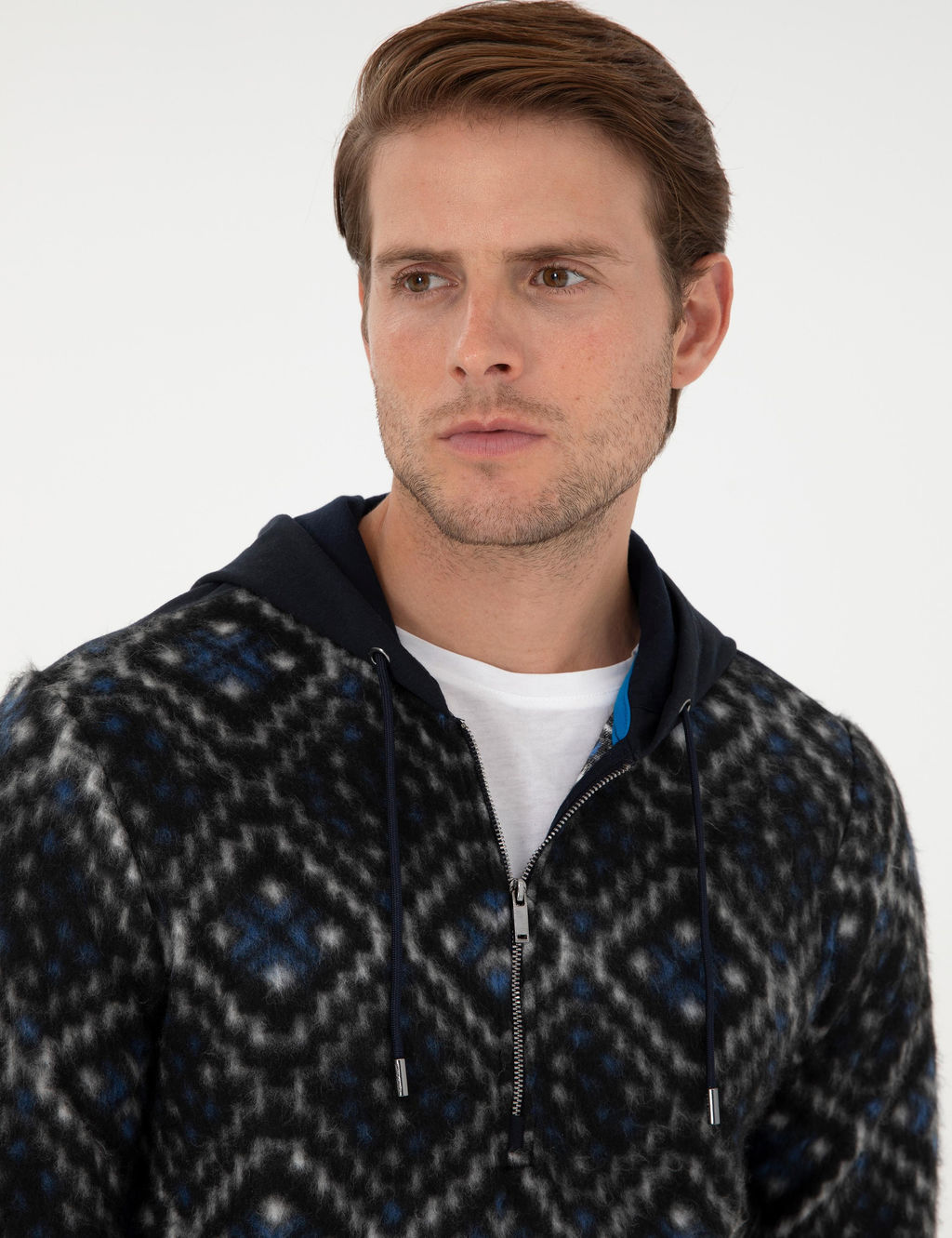Lacivert Regular Fit Sweatshirt