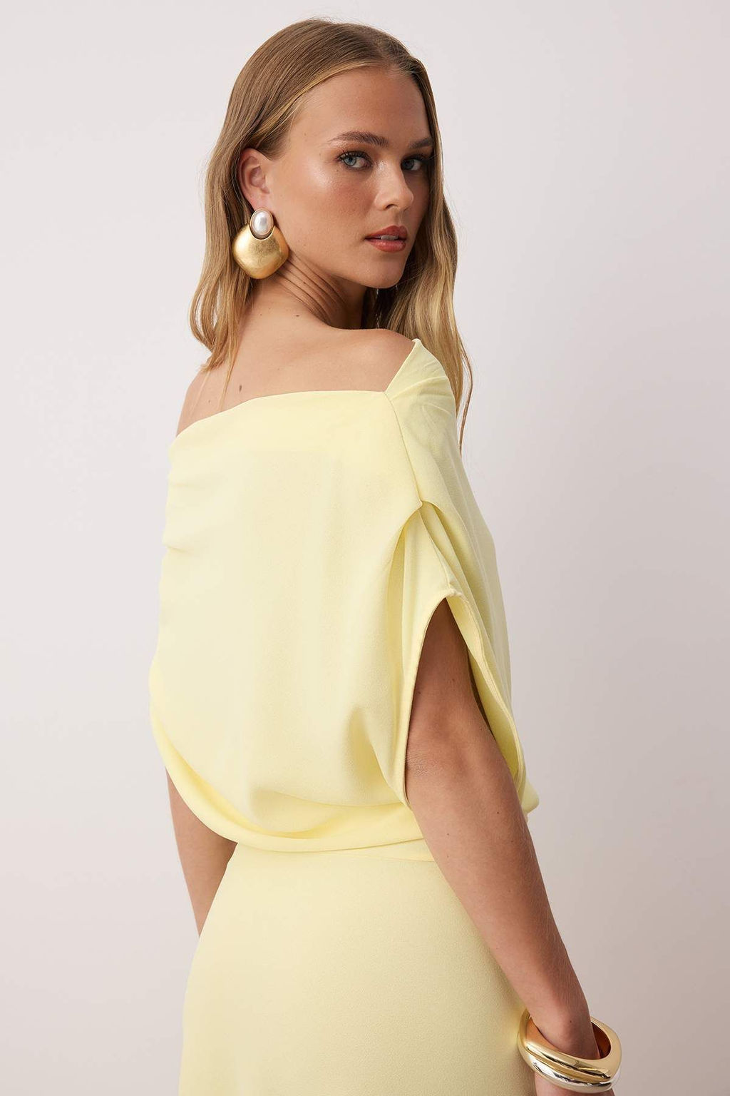 Siyah A Kesim Kay?k Yaka Dokuma Midi S?k Elbise TPRSS25EL00321 - Trendyolmilla фото 7