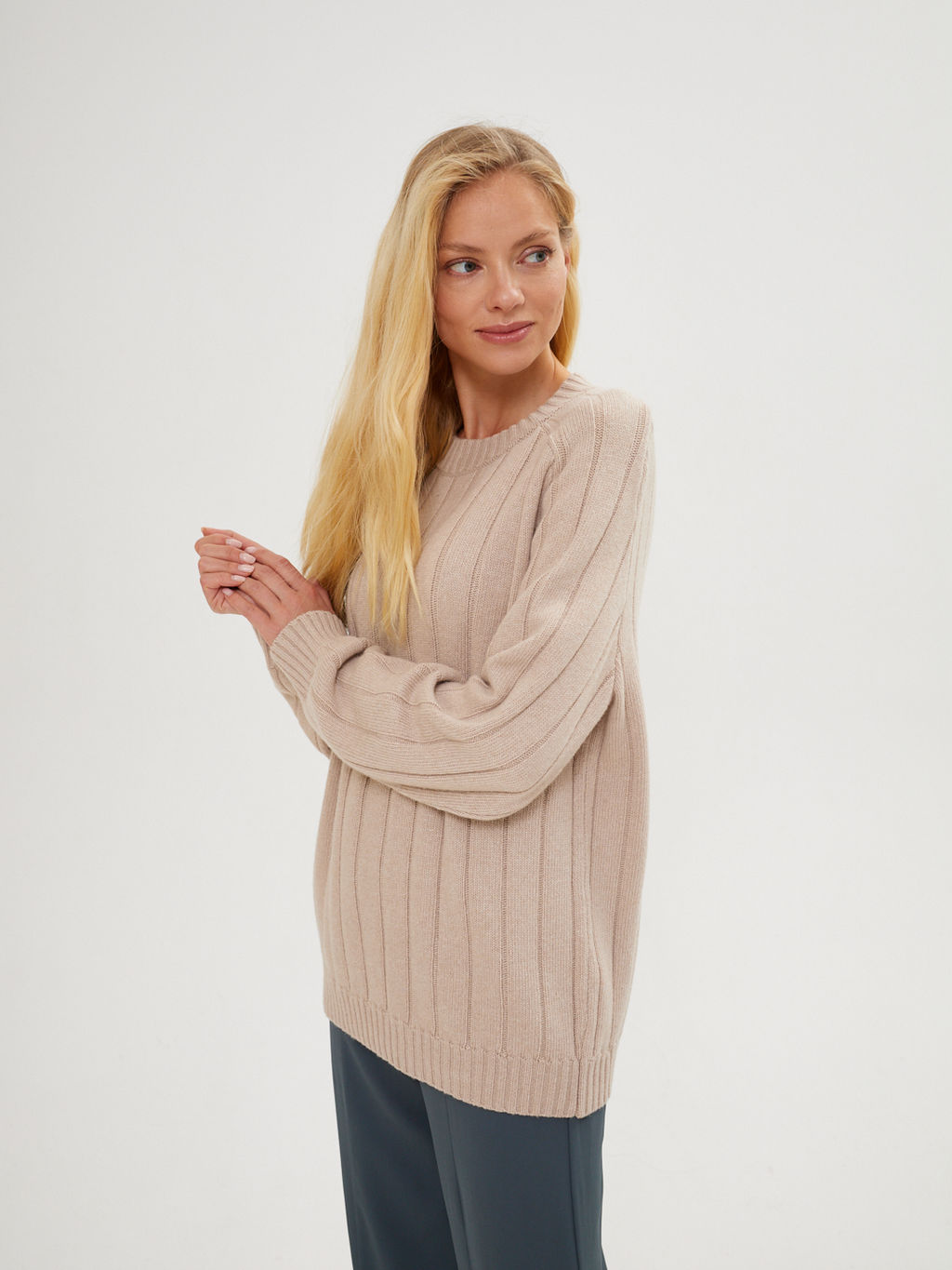 Джемпер 311.070368/бежевый - Seven senses фото 44