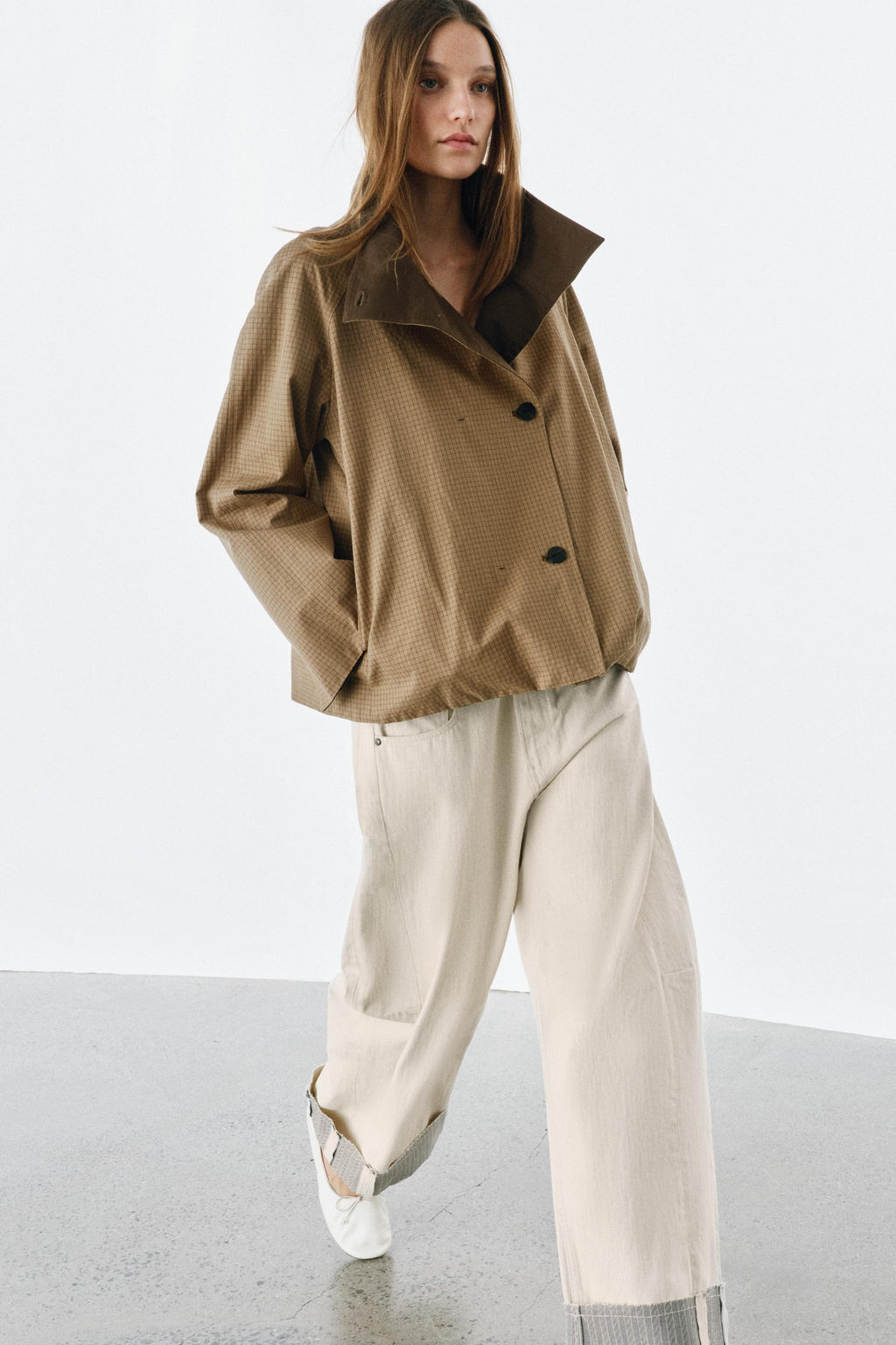 REVERSIBLE CHECK JACKET ZW COLLECTION