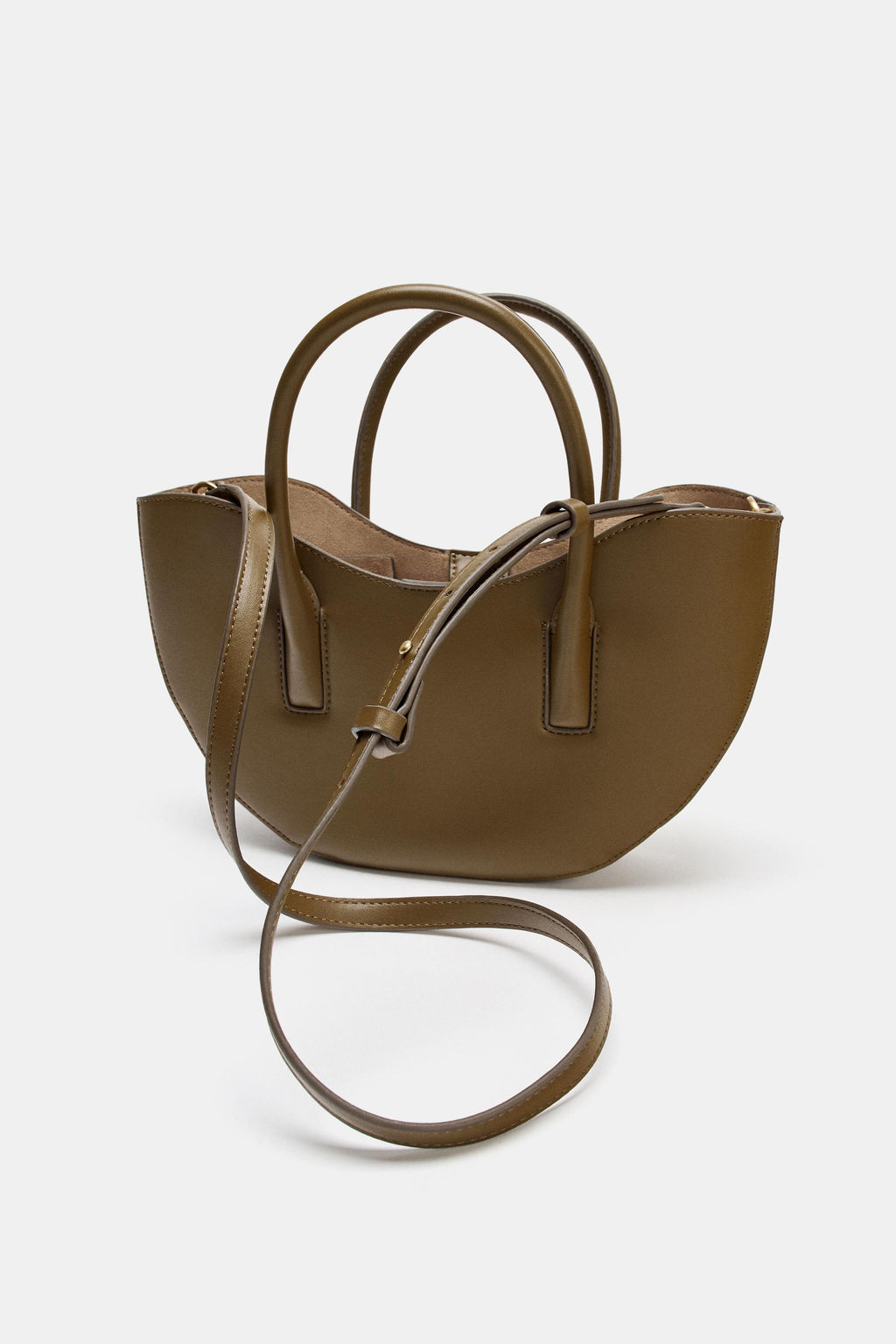 OVAL MINI TOTE BAG - Zara фото 11