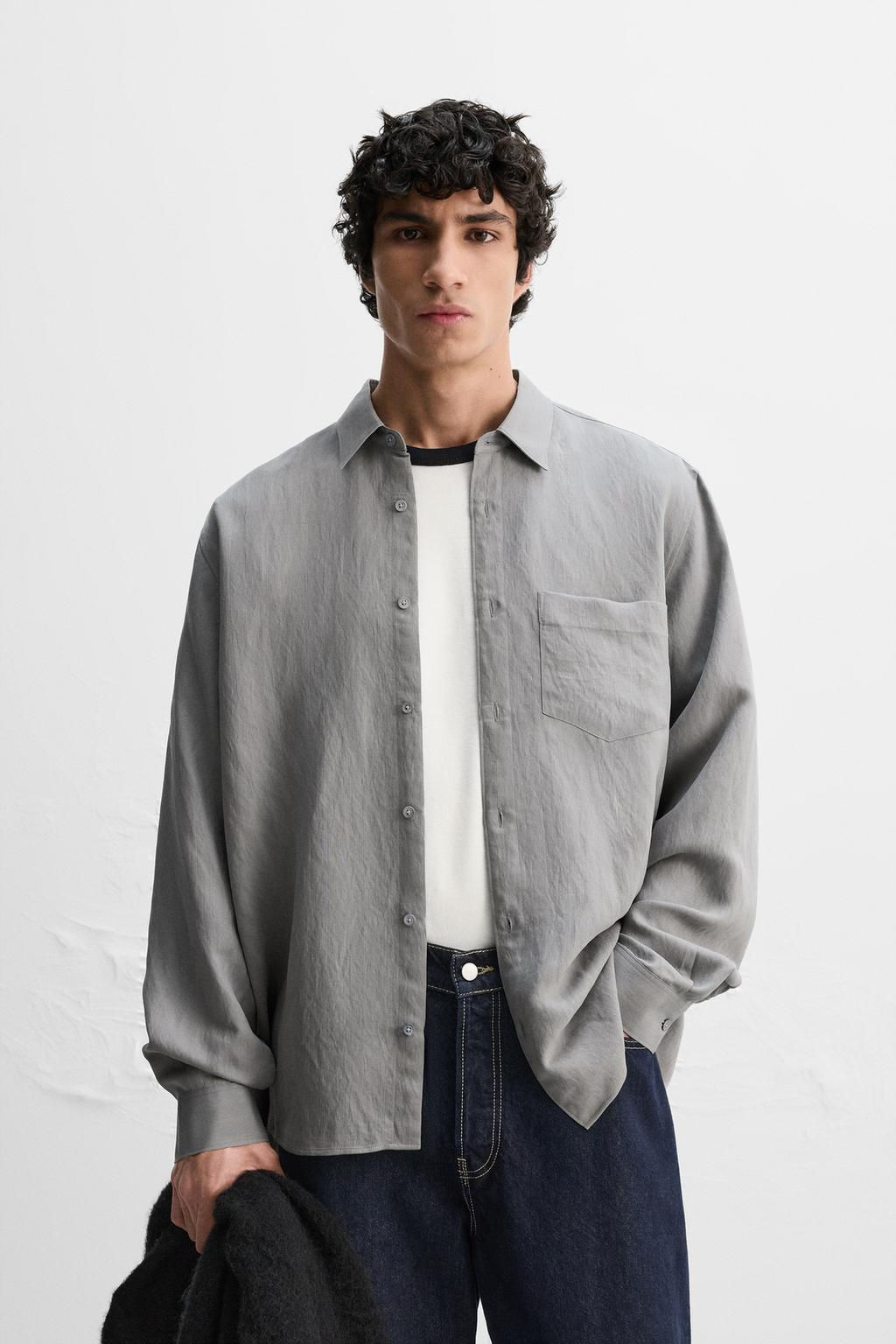 STRIPED JACQUARD SHIRT - Zara фото 2