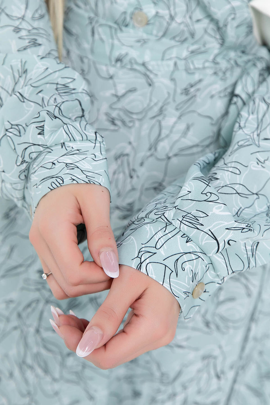 Платье Арвен (мята) П8355 - Lt collection фото 5