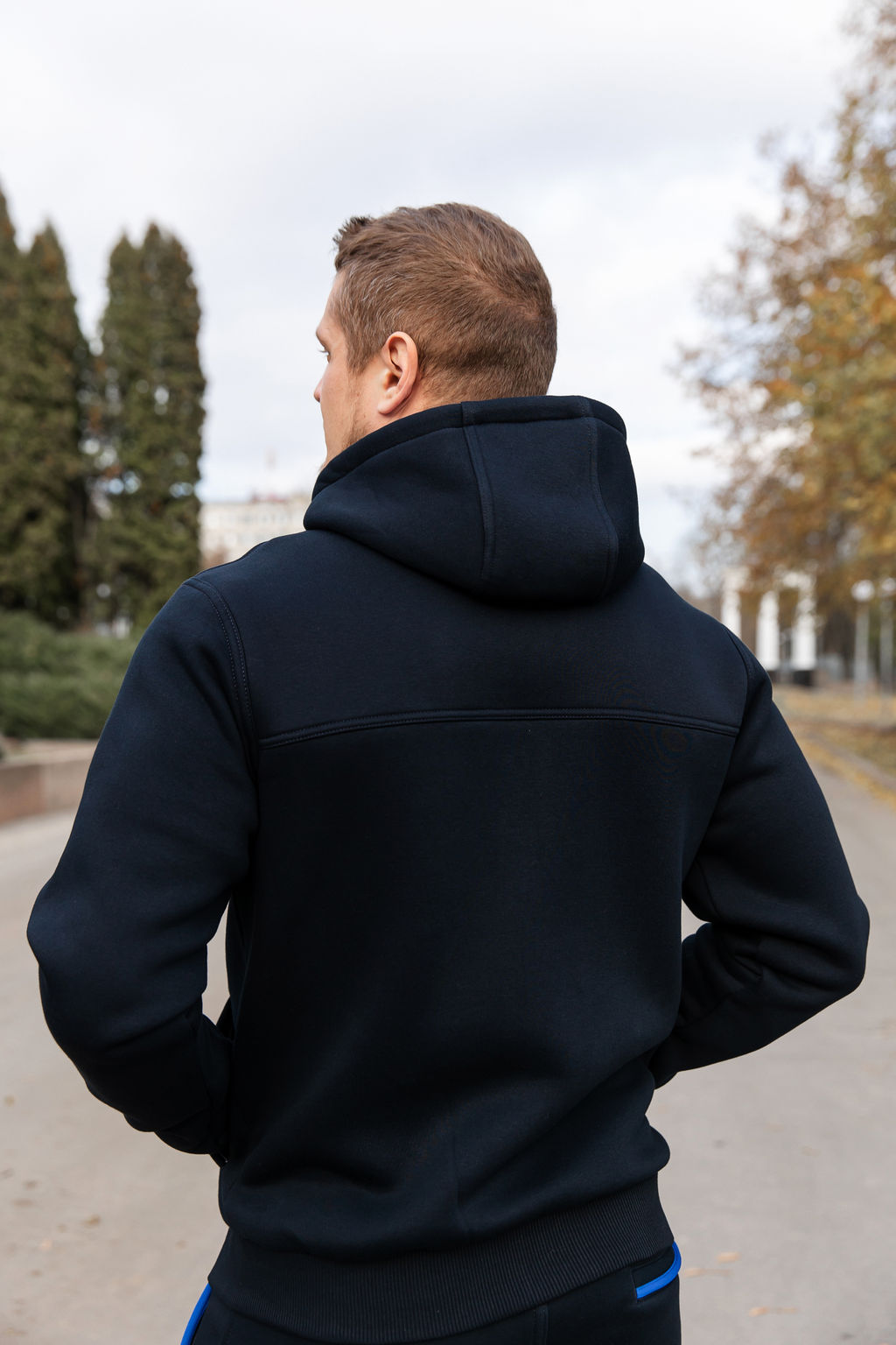 С НАЧЕСОМ утепленная Толстовка Футер 3-х нитка