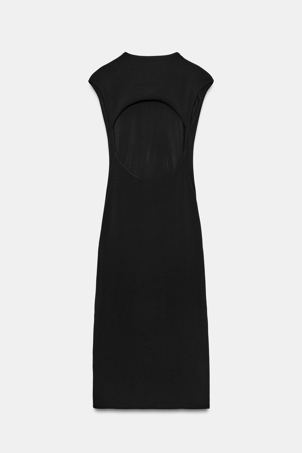 VESTIDO MIDI STRETCH / Negro - Zara фото 6