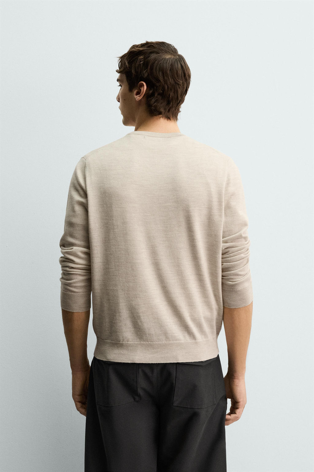 REGULAR FIT WOOL JUMPER - Zara фото 11