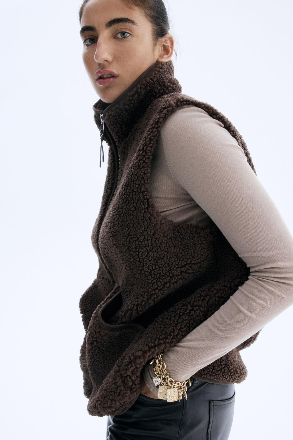 Chaleco de borreguito - H&m фото 6