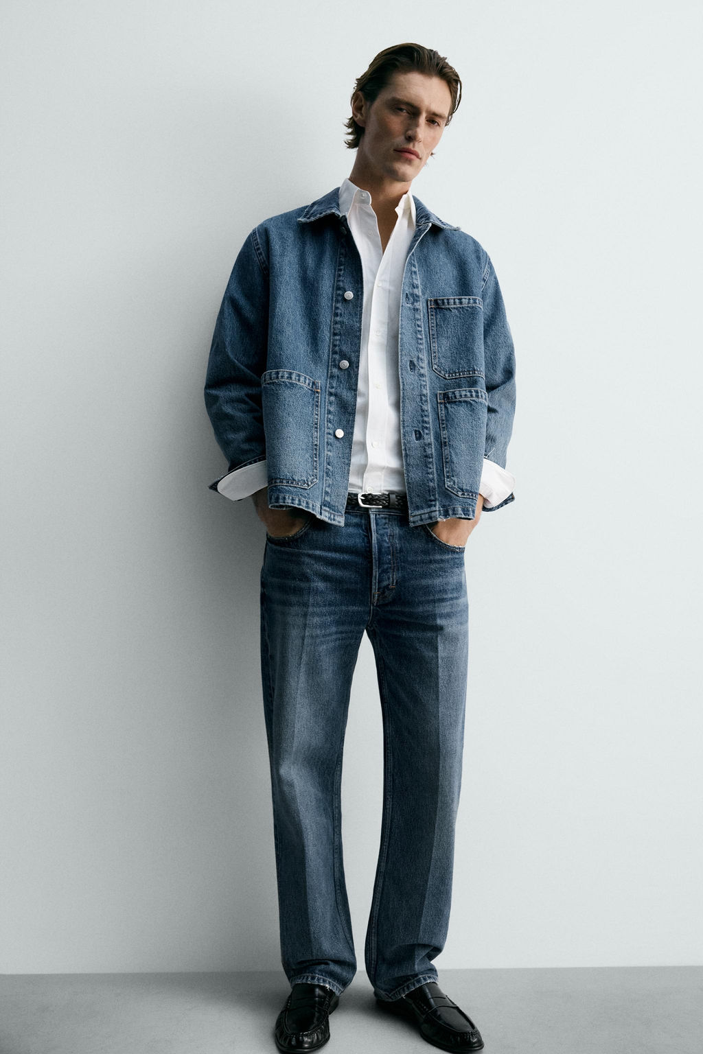 STRAIGHT-LEG JEANS LIMITED EDITION - Zara фото 16