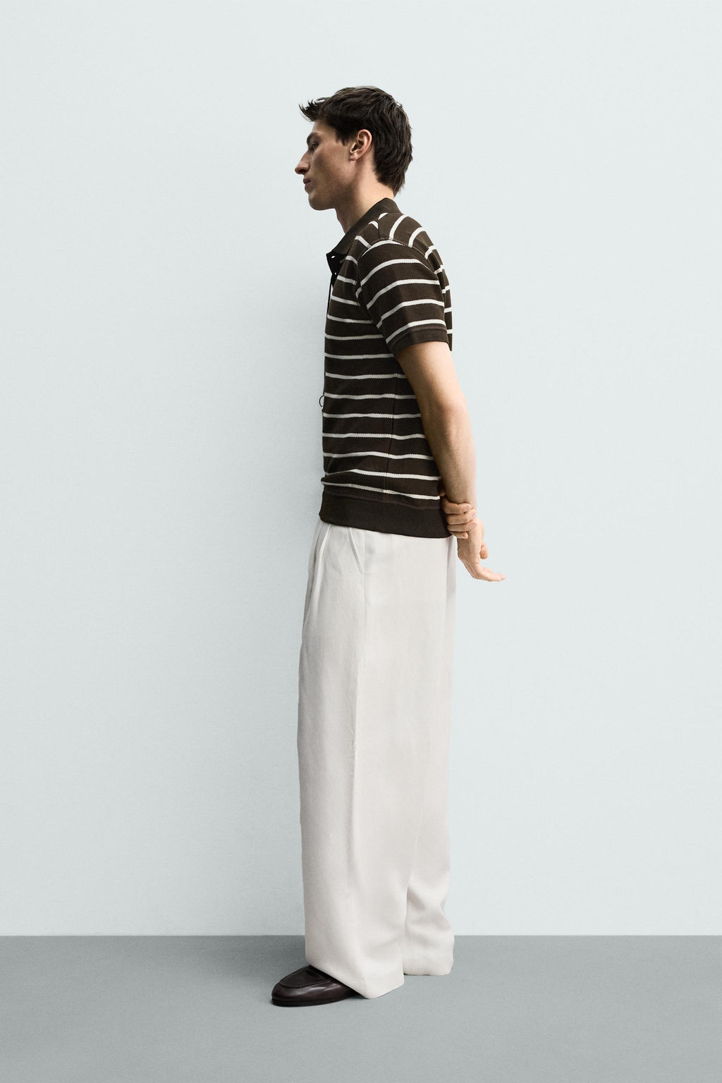 POLO PIQU? REGULAR FIT / rayas - Zara фото 4
