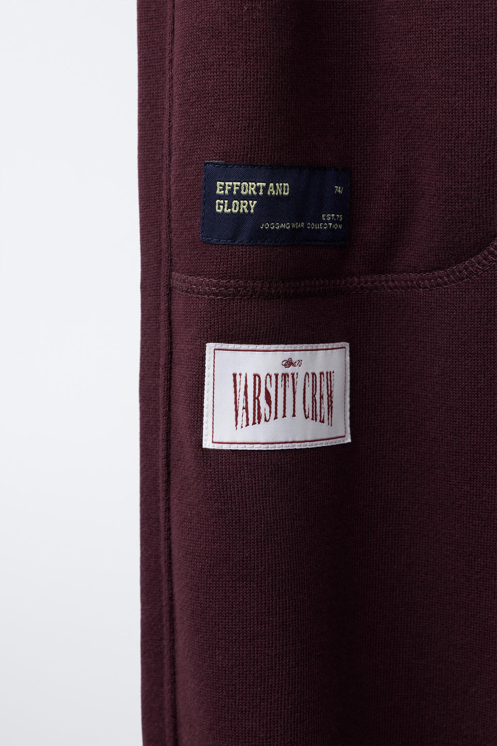 LABEL JOGGER TROUSERS - Zara фото 4