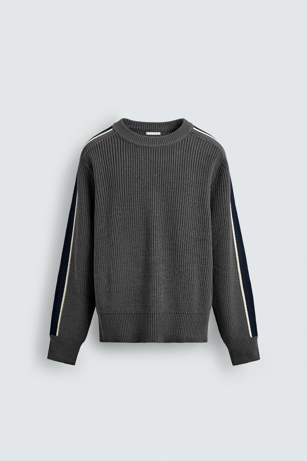 COLOUR BLOCK STRIPED SWEATER - Zara фото 7