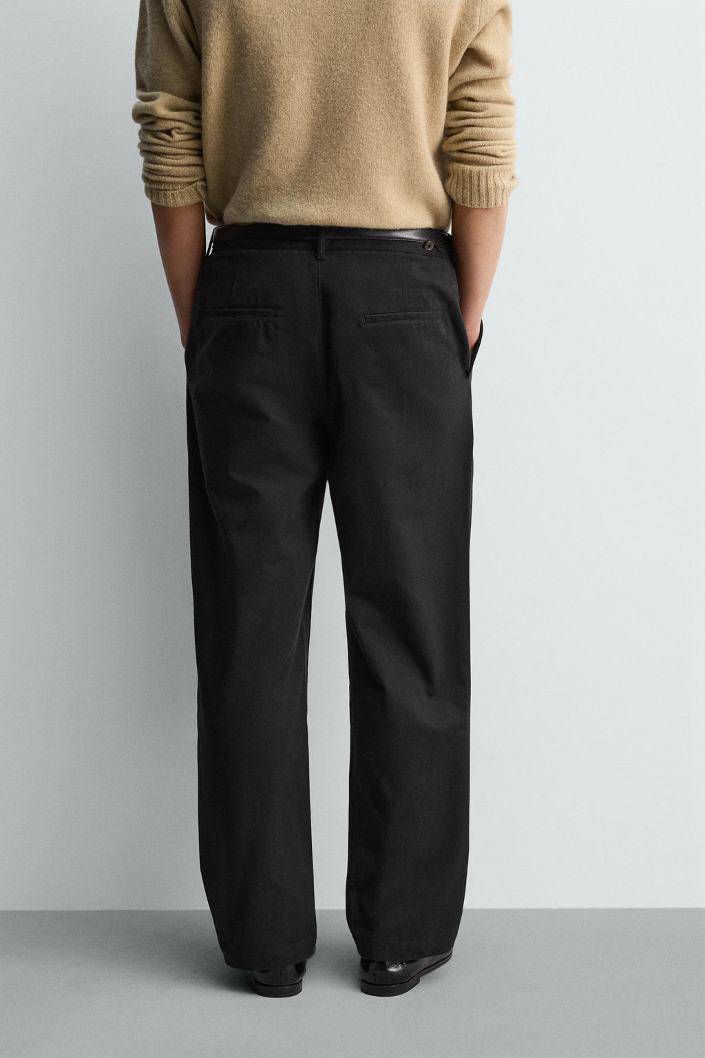 PANTAL?N CHINO STRAIGHT FIT / Khaki - Zara фото 3
