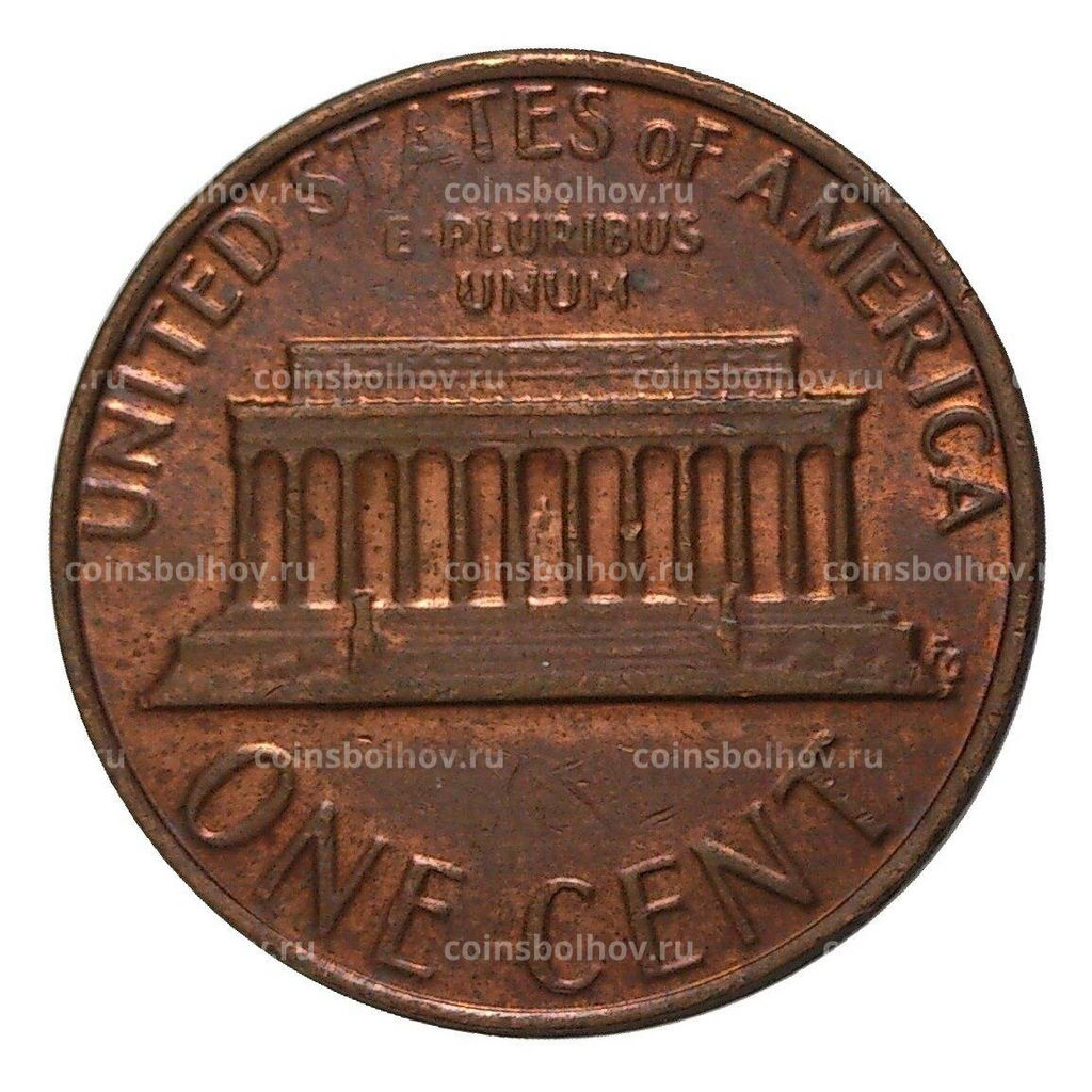 Монета 1 цент 1981 года