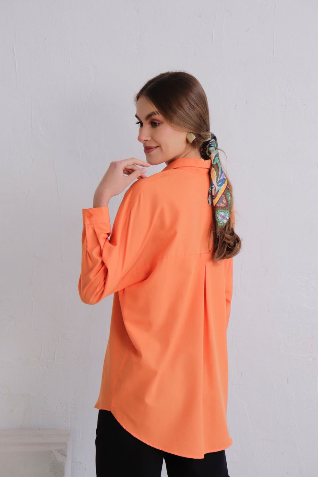 11369 Рубашка коралловая - Martichelli фото 6