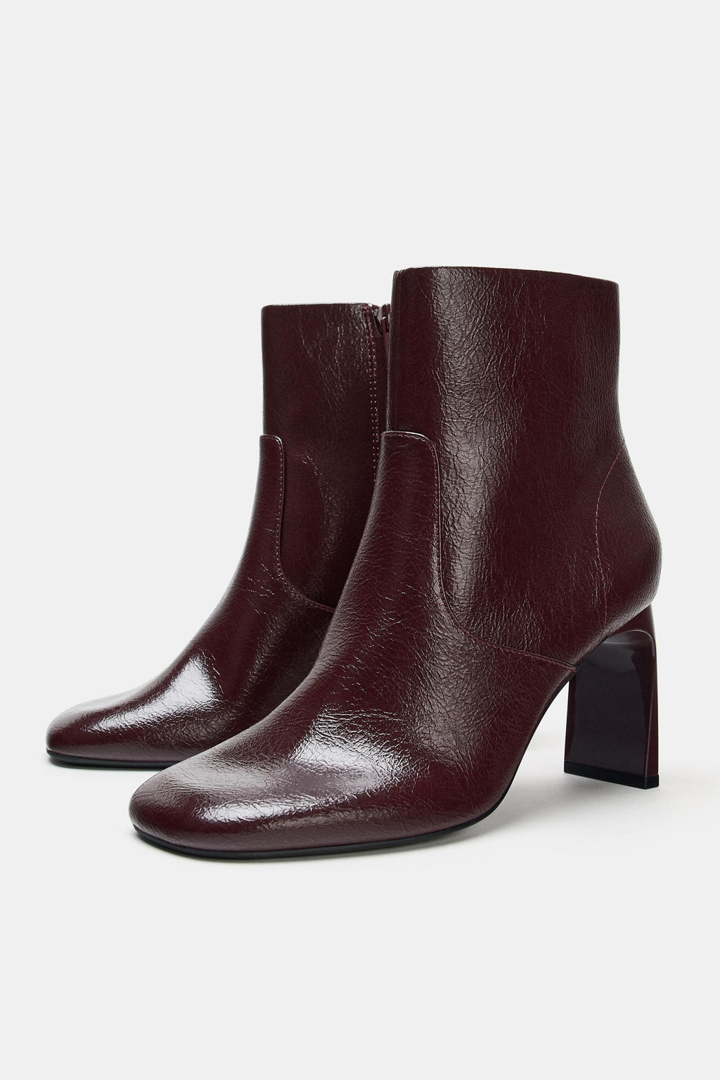 HIGH-HEEL ANKLE BOOTS - Zara фото 5
