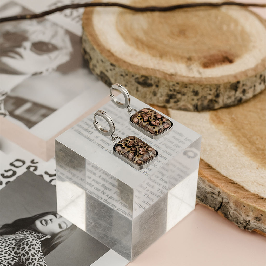 Серьги из муранского стекла BENGALI LS3510 - Vloes фото 3