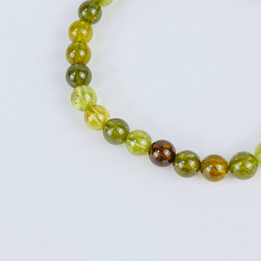 Браслет из Граната (Гроссуляр) 18 см