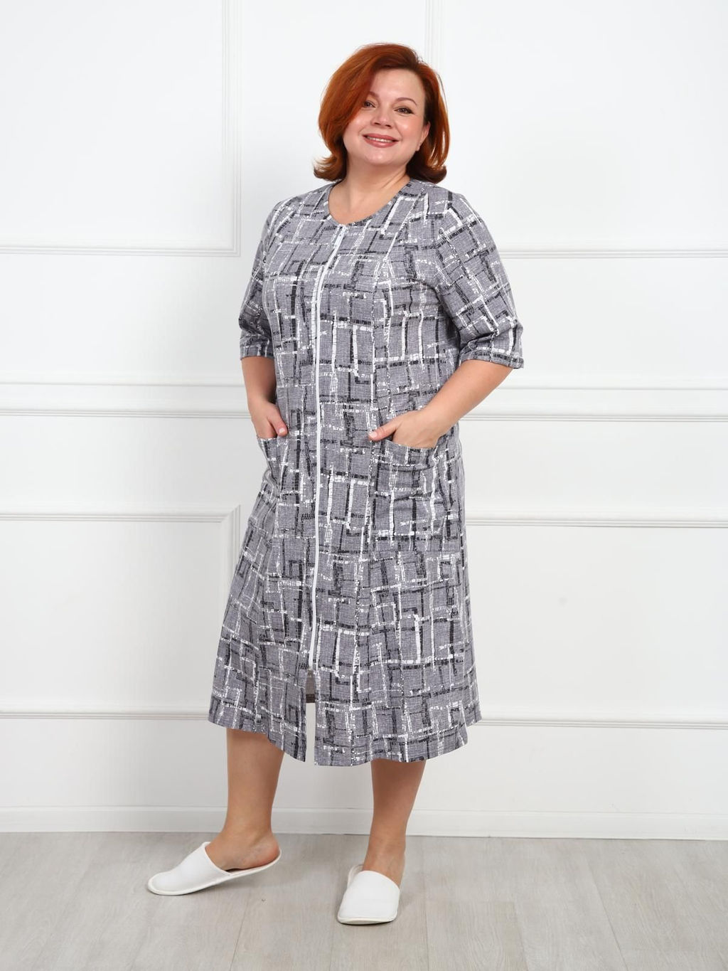 IV-CAPRIZ Митиола - халат бордовый фото 33