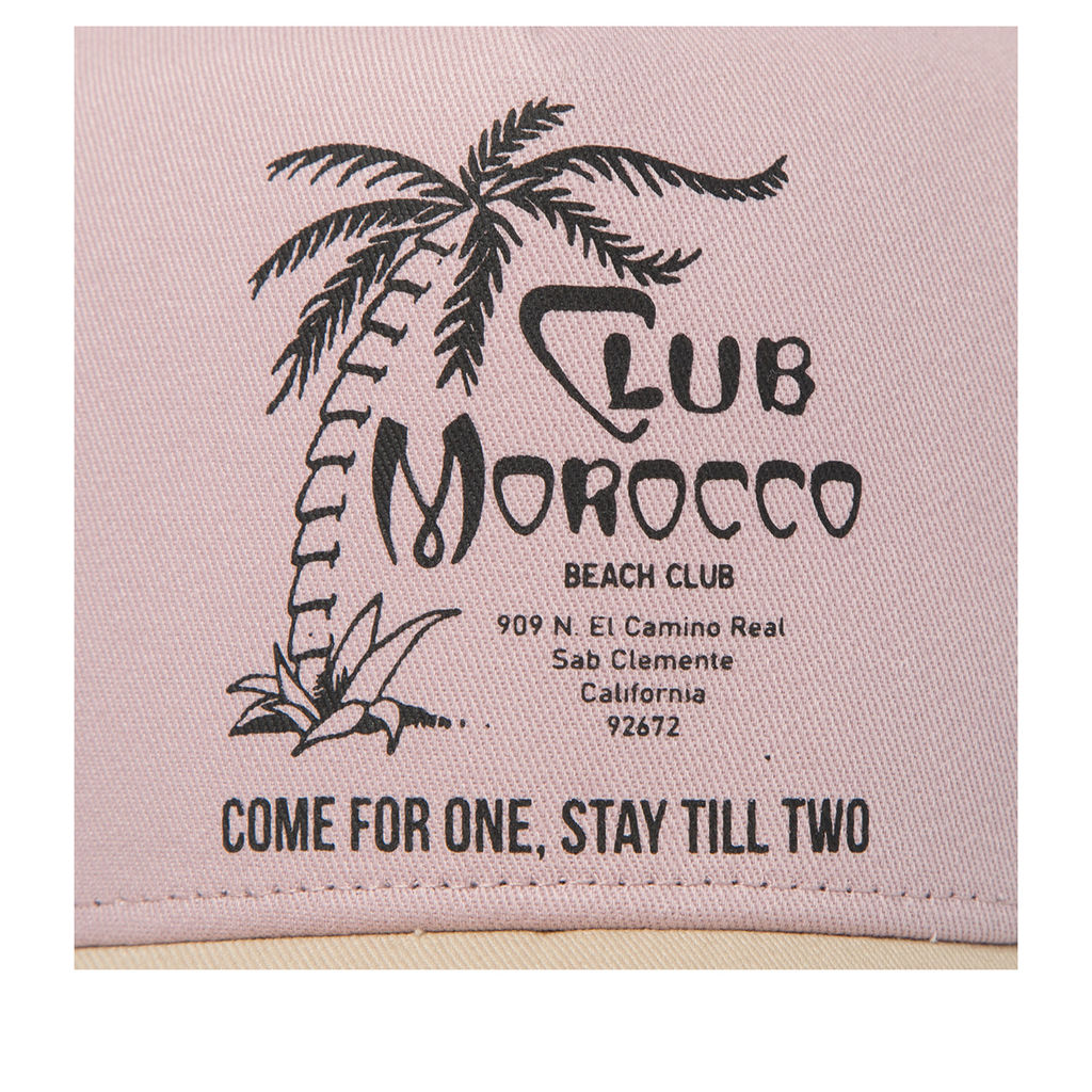 Бейсболка COASTAL арт. HFT Club Marocco (светло-розовый / кремовый) фото 4
