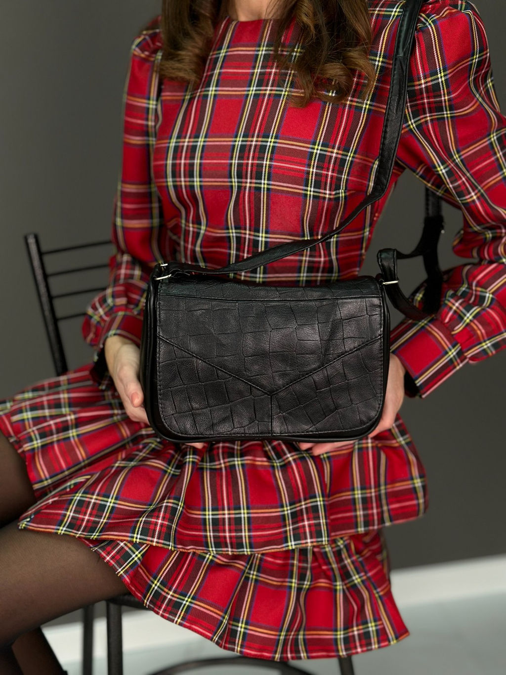 Сумка женская из телячьей кожи