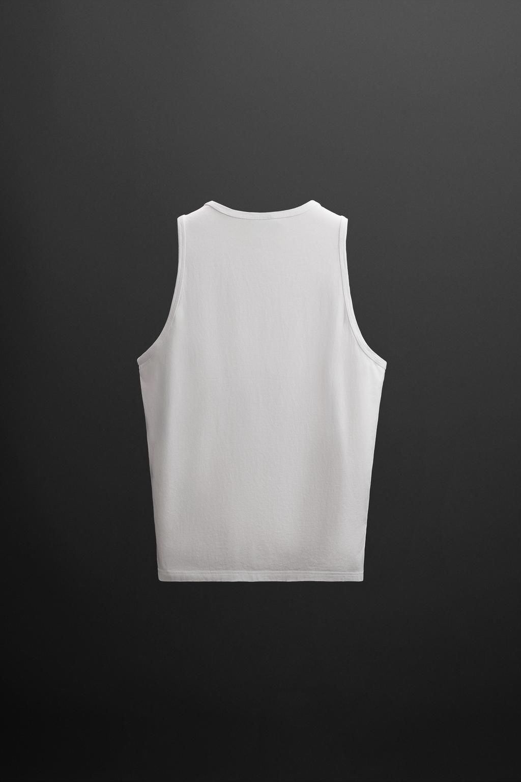 COTTON TANK TOP - Zara фото 8
