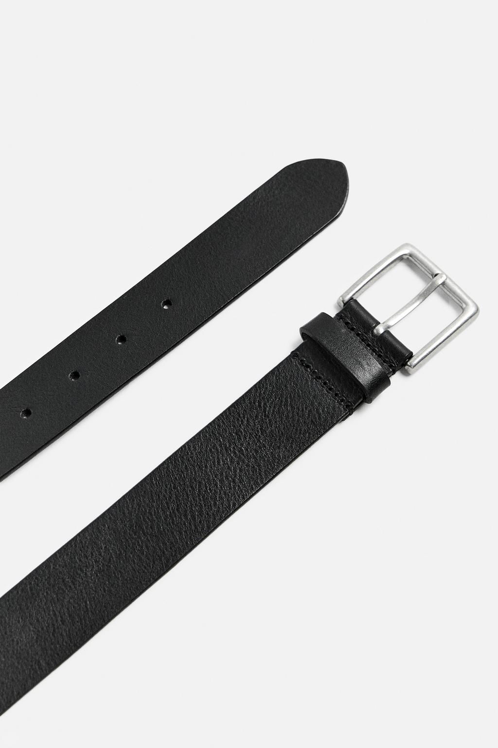 BASIC LEATHER BELT - Zara фото 5