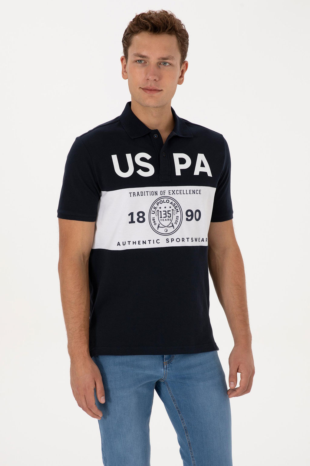 Erkek Lacivert Ti__rt - U.s. polo assn фото 3