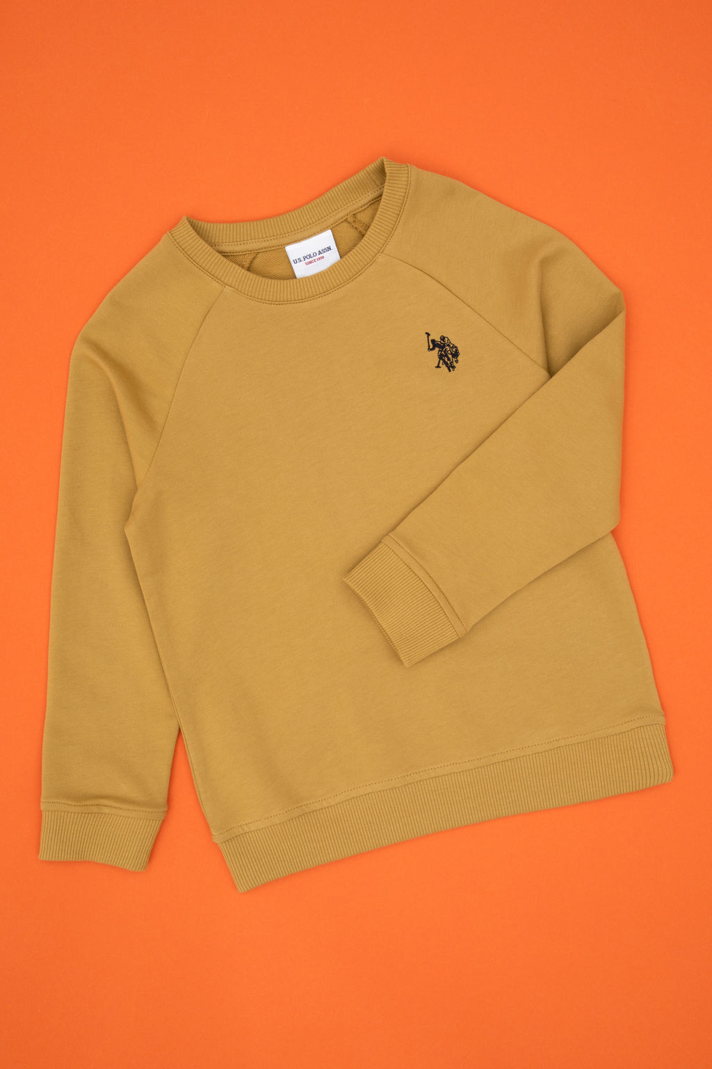 Erkek _ocuk Hardal Basic Sweatshirt Sepette S_rpriz _ndirim - U.s. polo assn фото 9