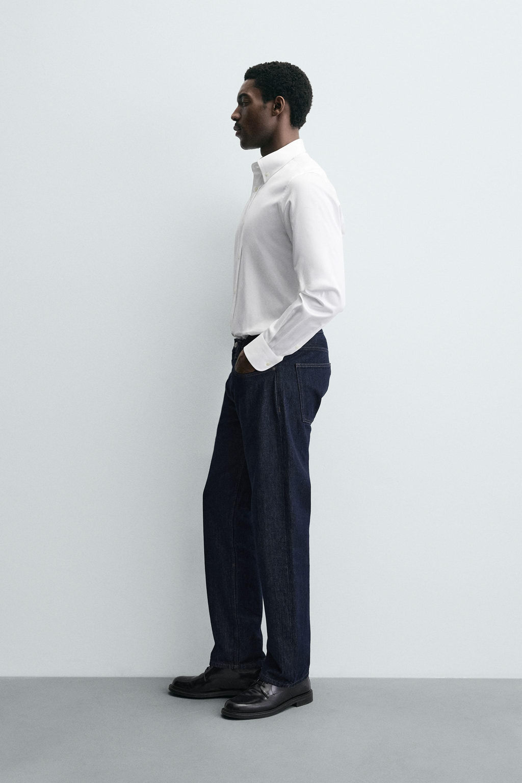 REGULAR FIT TEXTURED SHIRT - Zara фото 4