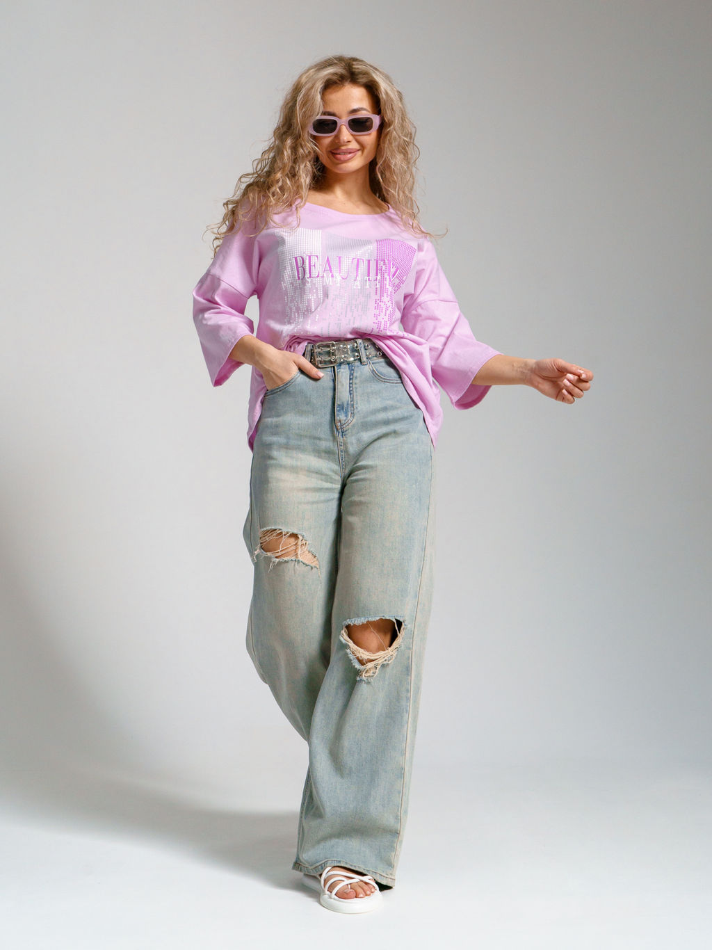 897 Футболка "Розовый"