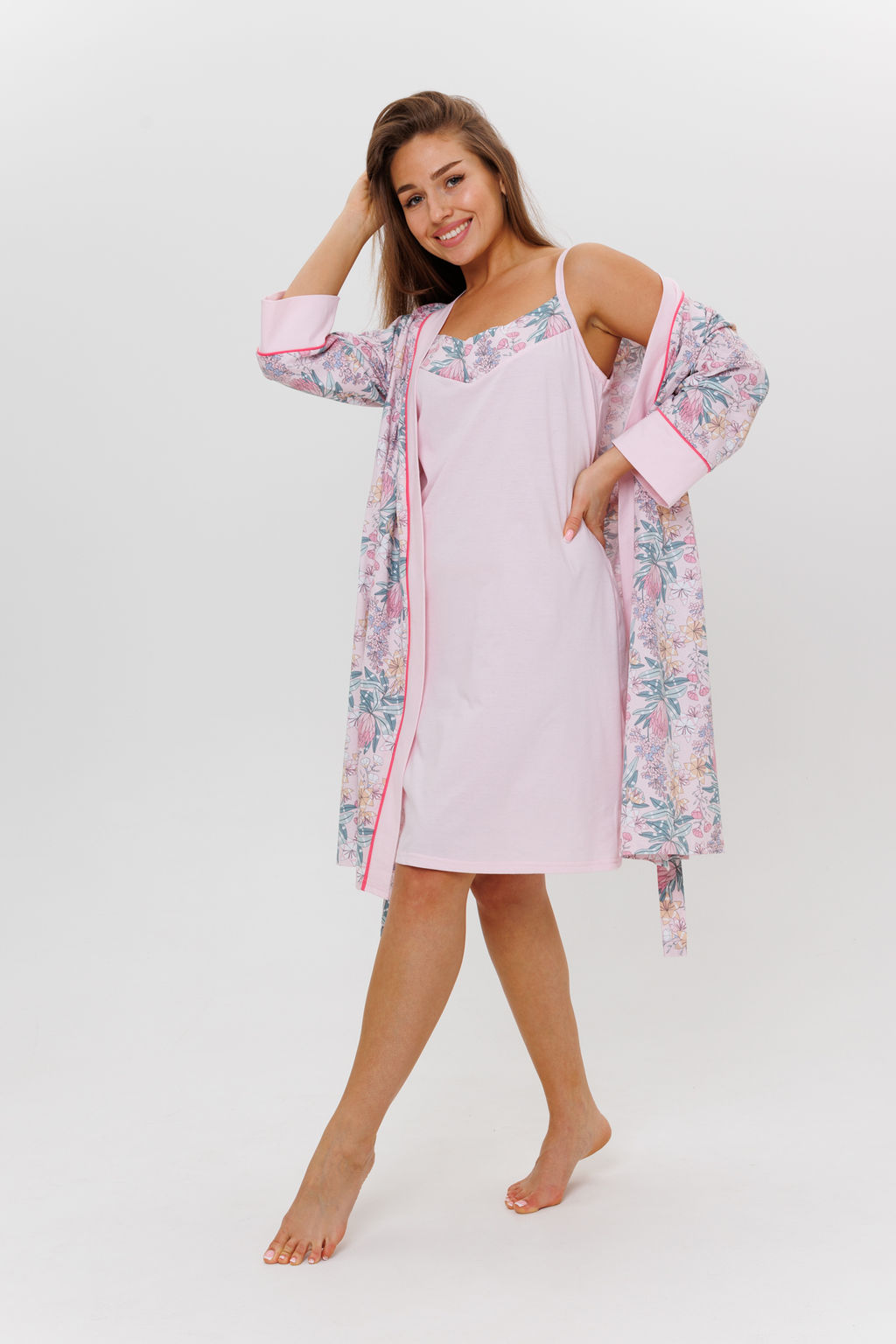 № 1939 Комплект (халат и сорочка) - Modellini фото 4