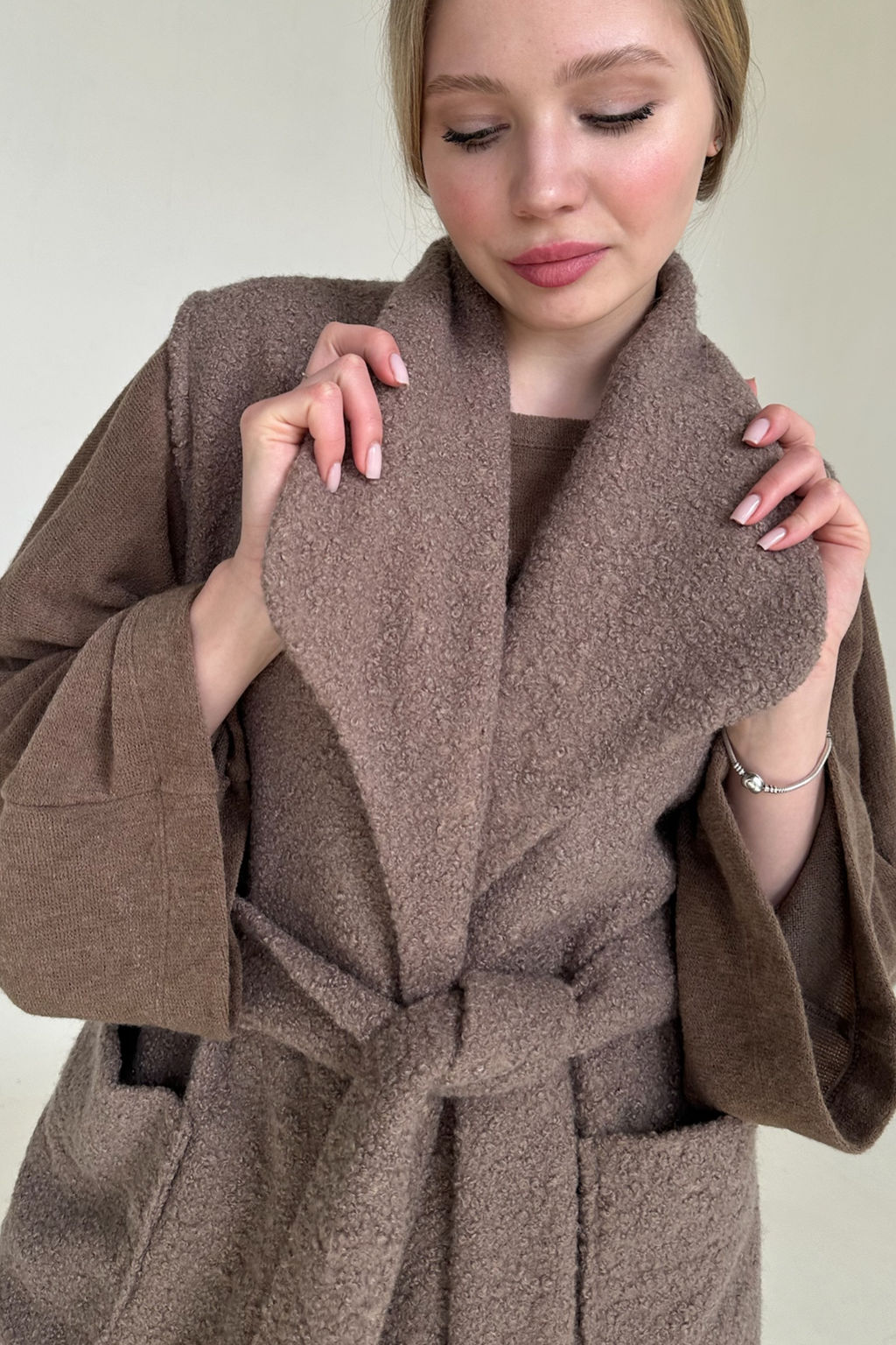 Жилет LAMB079/02/Бежевый - M&G all natural фото 6