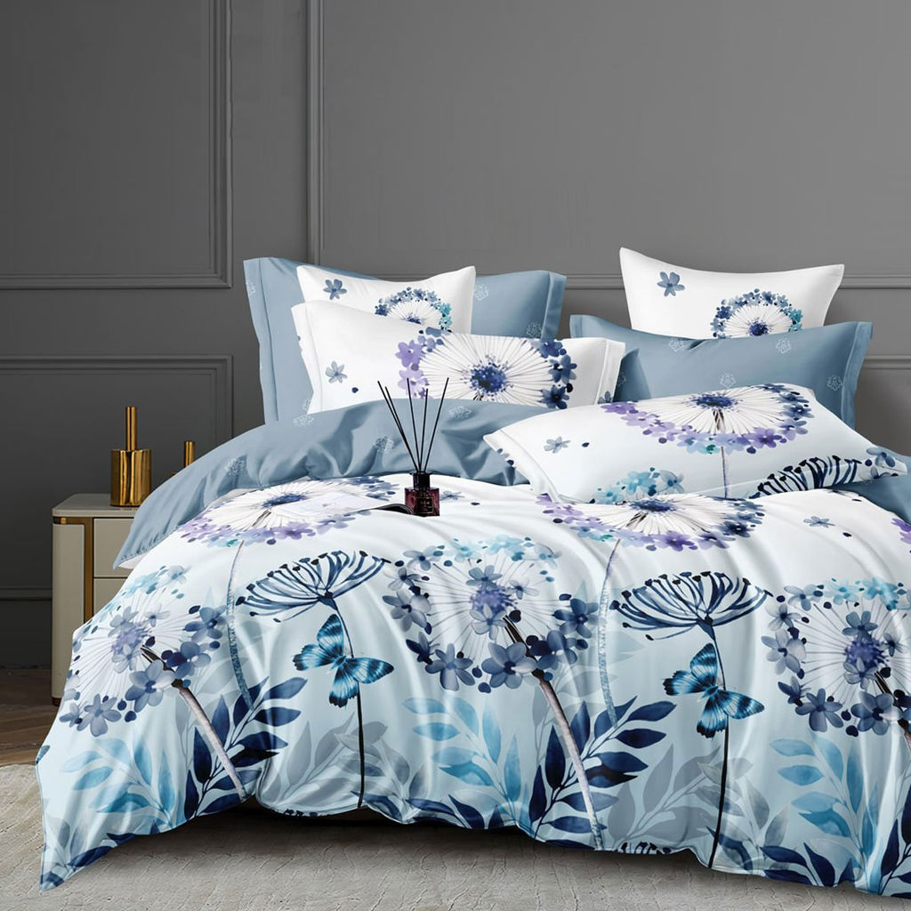 КПБ Поплин Эксклюзив - Мир цветов 2 сп. (нав.70х70)