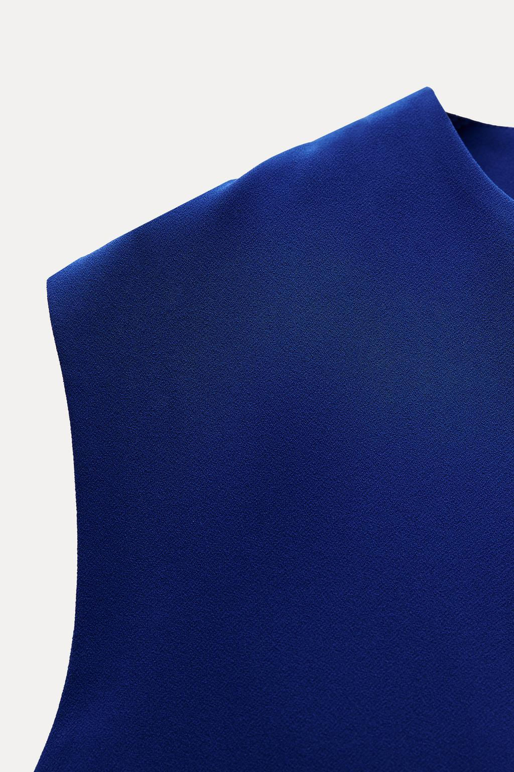 ZW COLLECTION BUTTONED WAISTCOAT TOP - Zara фото 19