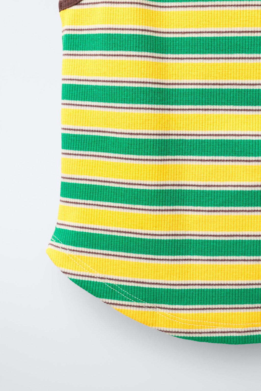 TOP ESTAMPADO RAYAS / Multicolor - Zara фото 5