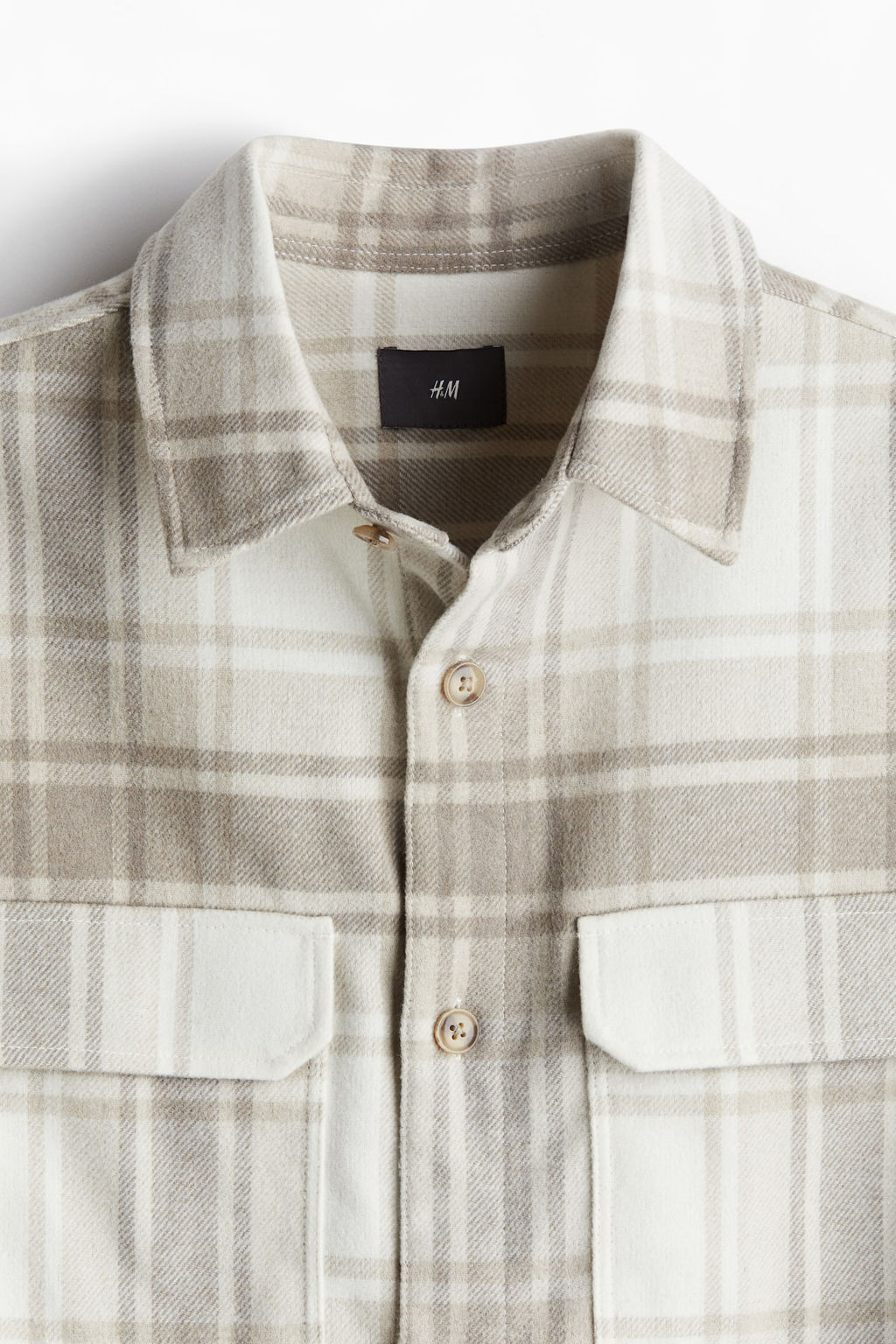 Sobrecamisa de fieltro Regular Fit - H&m фото 8