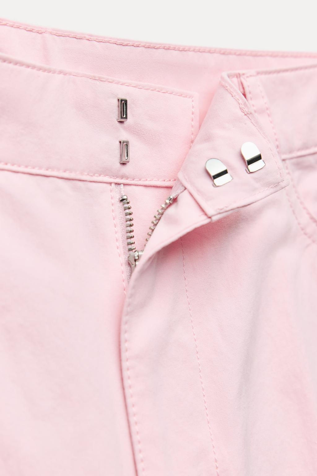 STRAIGHT-LEG COLOURED TROUSERS - Zara фото 5