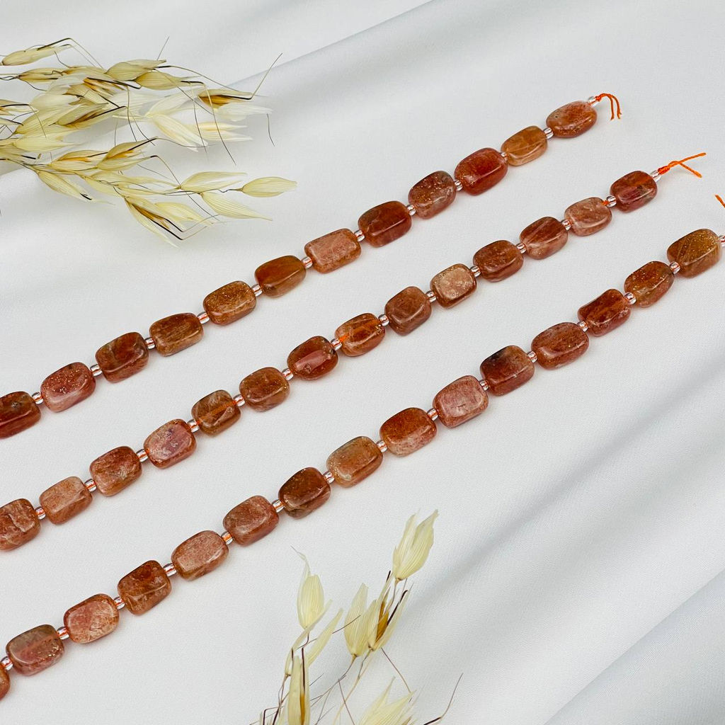 Бусины для украшений из Солнечного камня - Радуга самоцветов фото 3