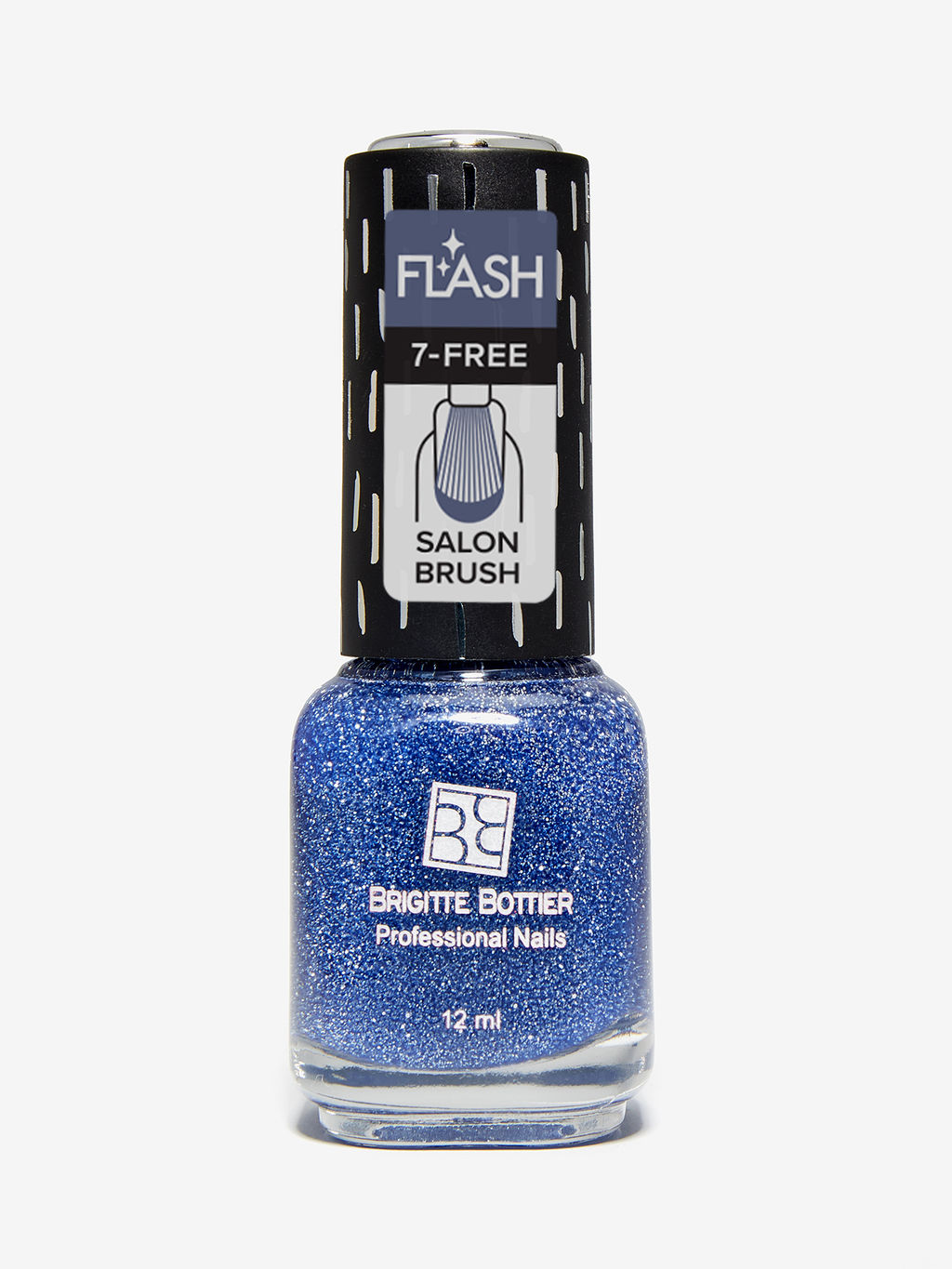 Brigitte Bottier Лак FLASH (Вспышка) светоотражающий эффект тон 05 синий 12мл