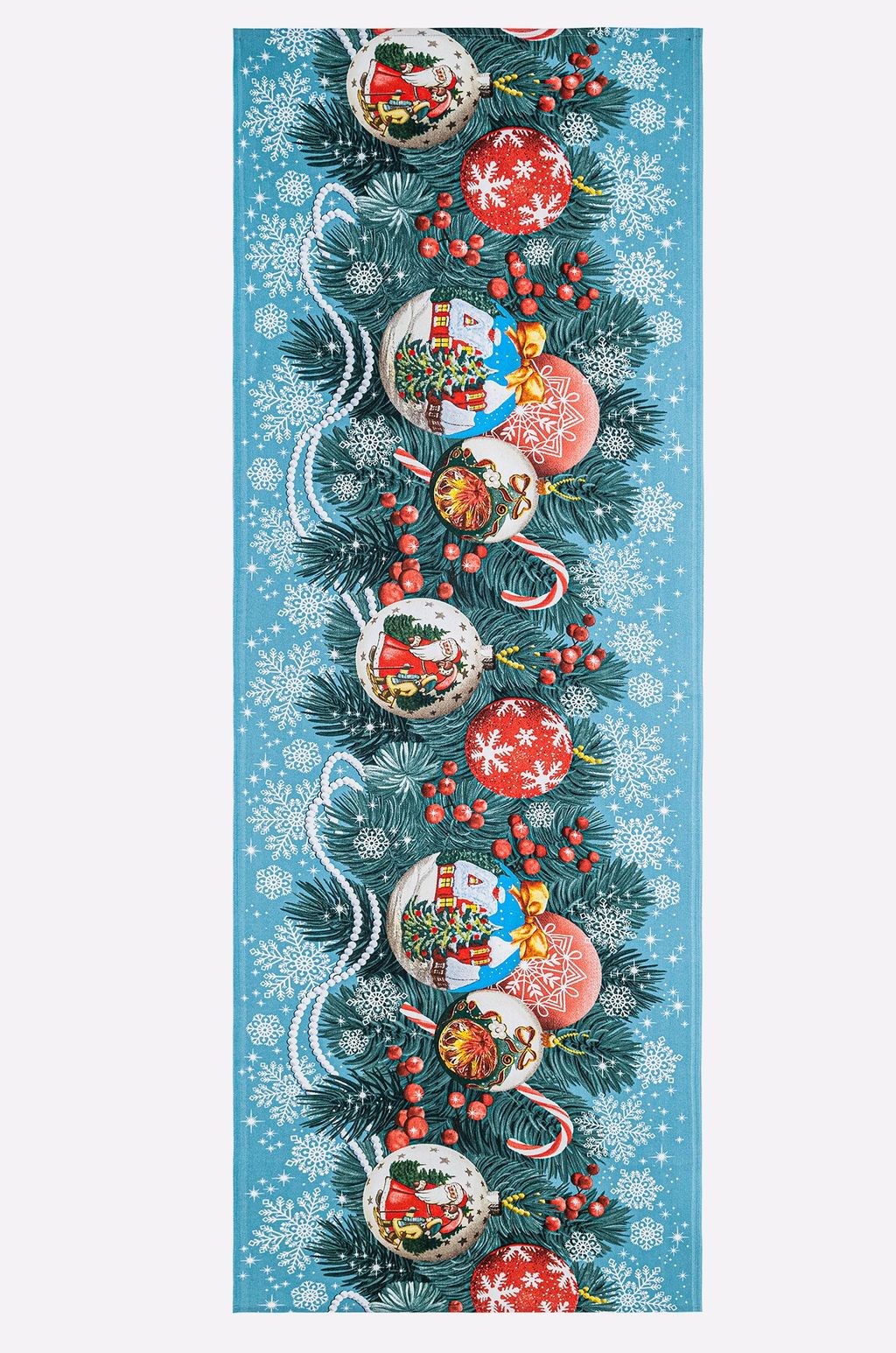 Дорожка на стол из рогожки 50х145 Happy Fox Home  фото 12