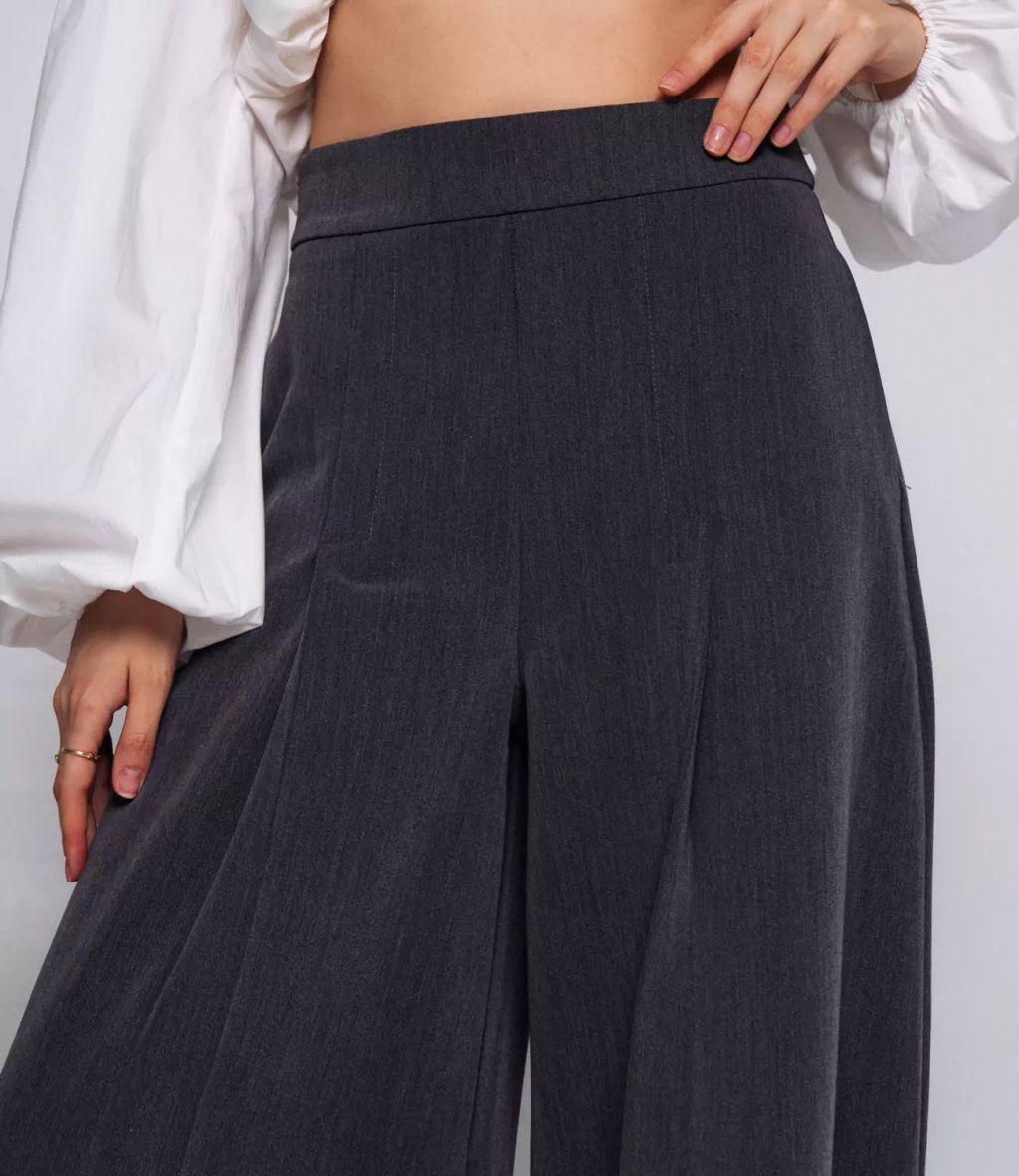 Брюки #БШ2600, тёмно-серый