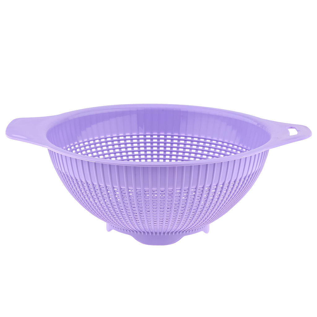 "Шалфей" Дуршлаг пластмассовый 2,5л, 31х25х11см, полипропилен, т.м. NECO (Россия)