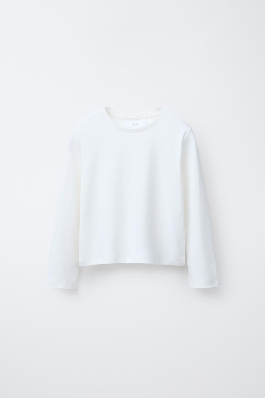 T-SHIRT WITH OVERLAY WAISTCOAT AND STUDS - Zara фото 2