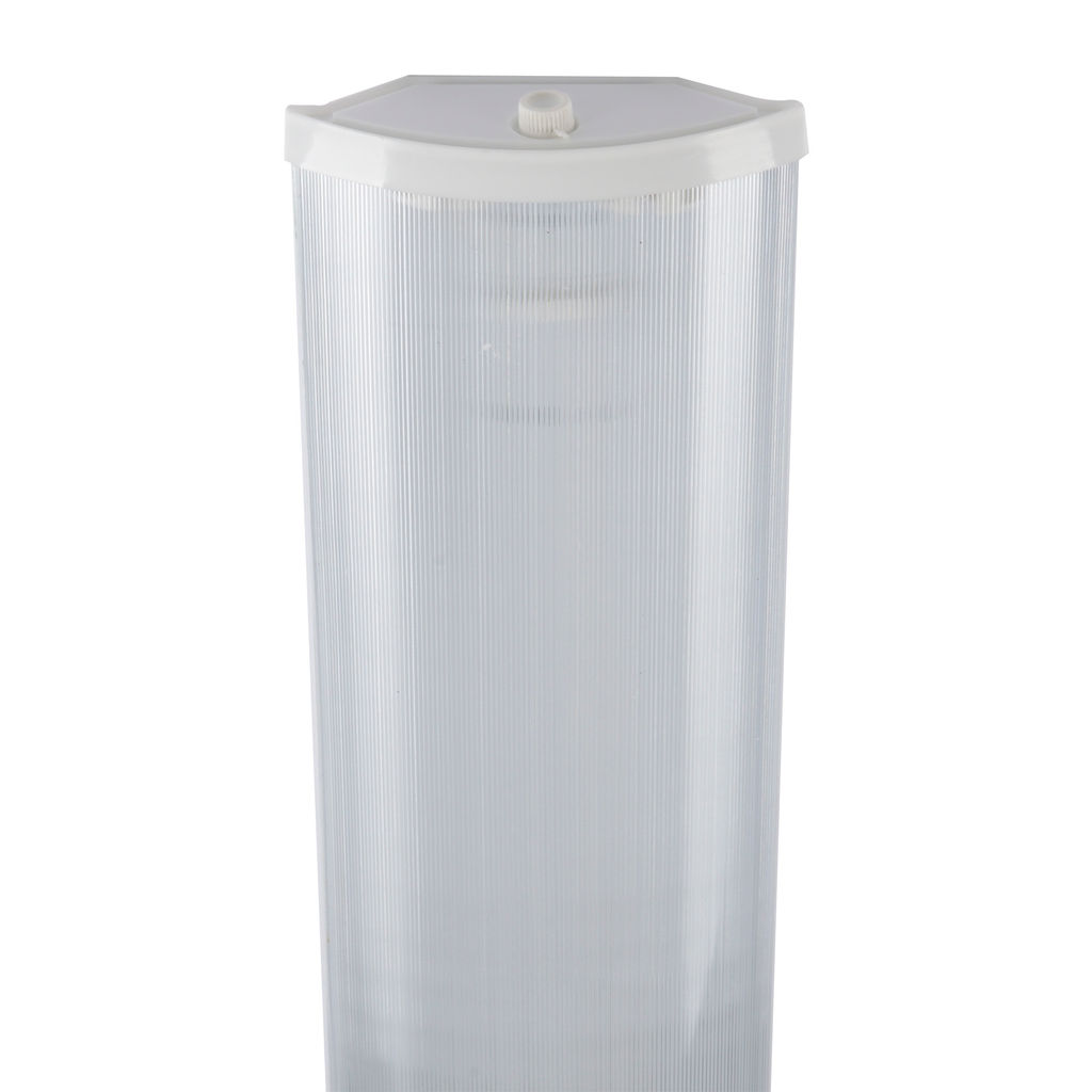 ULO-C40B T8x2/L124 IP40 WHITE Светильник линейный накладной. Без лампы. Цоколь G13, под лампу Т8 (ЛПО 2х36). TM Uniel