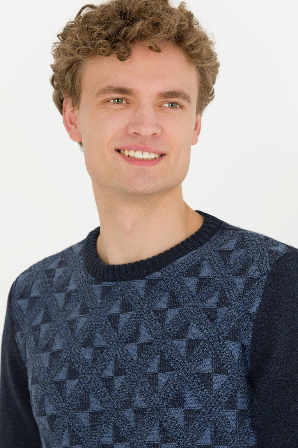 Мужской темно-синий свитер - U.s. polo assn фото 2